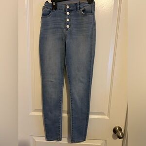 Jordache Supper Skinny Girls denim jeans. 18 slim. Two pairs